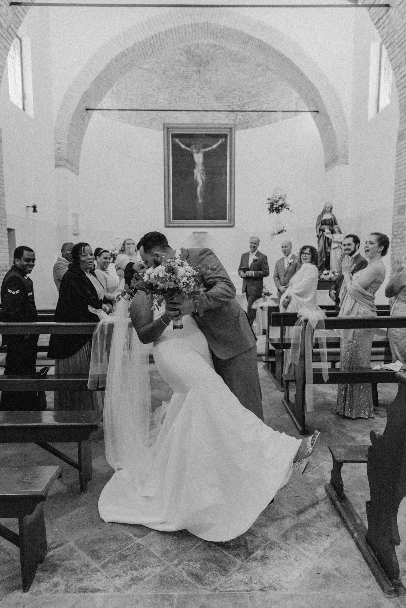Couple Elopes in Chapel in Italy