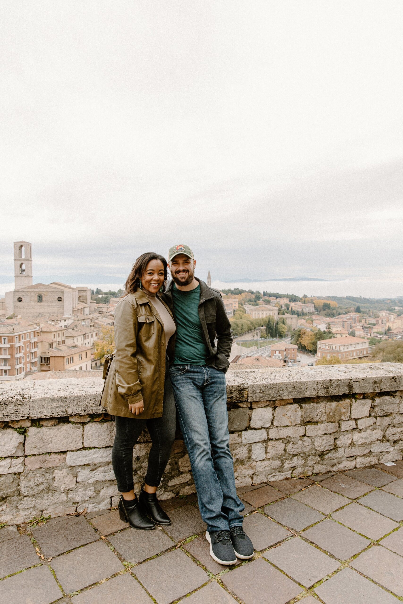 Elopement Couple in Perugia, Italy