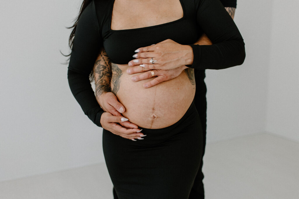 Edgy Tattoo Studio Maternity Photos