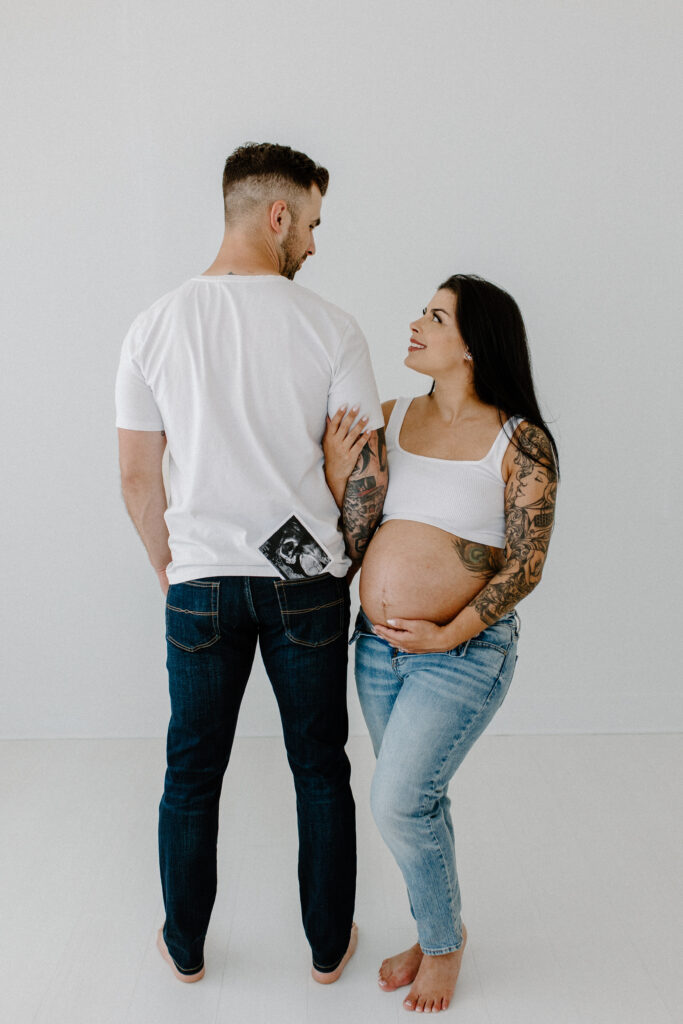 Edgy Tattoo Studio Maternity Photos