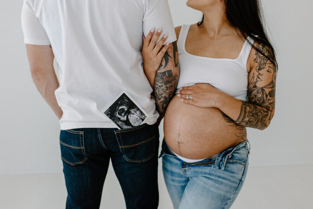 Edgy Tattoo Studio Maternity Photos