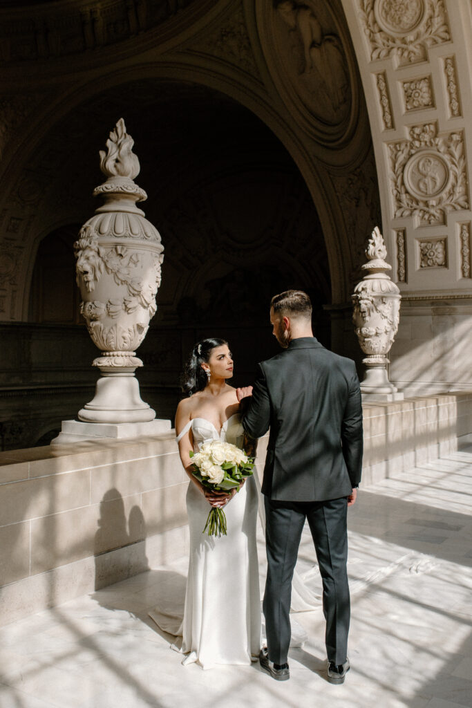 Free the Dress Session Wedding Photos at San Francisco City Hall 