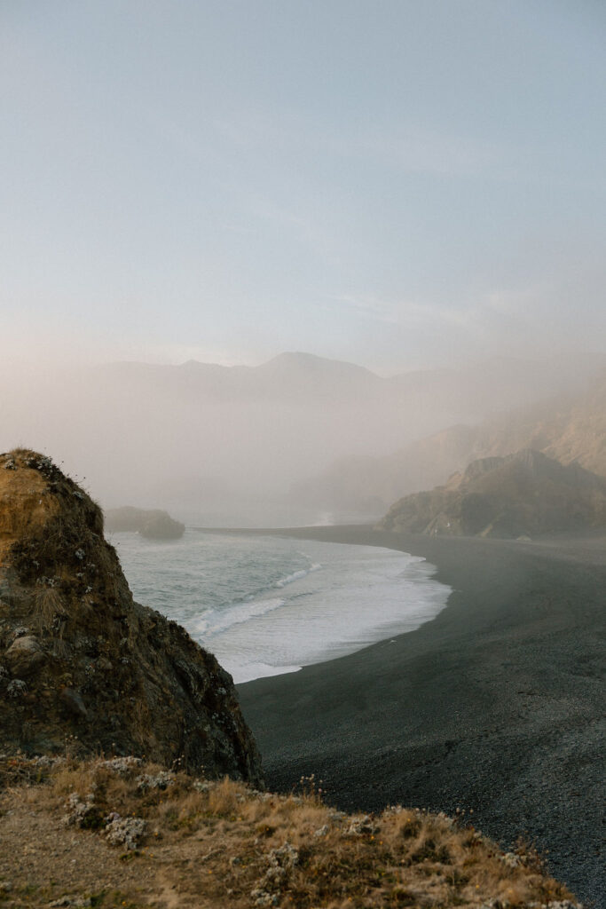 Black Sands Beach, California 