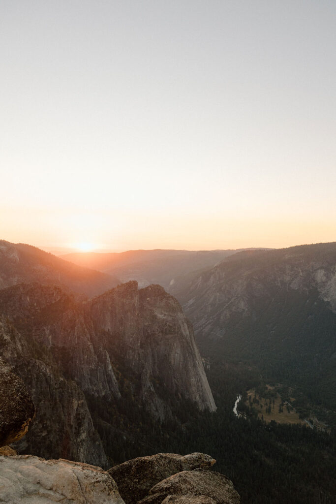 Taft Point, Yosemite National Park, California 