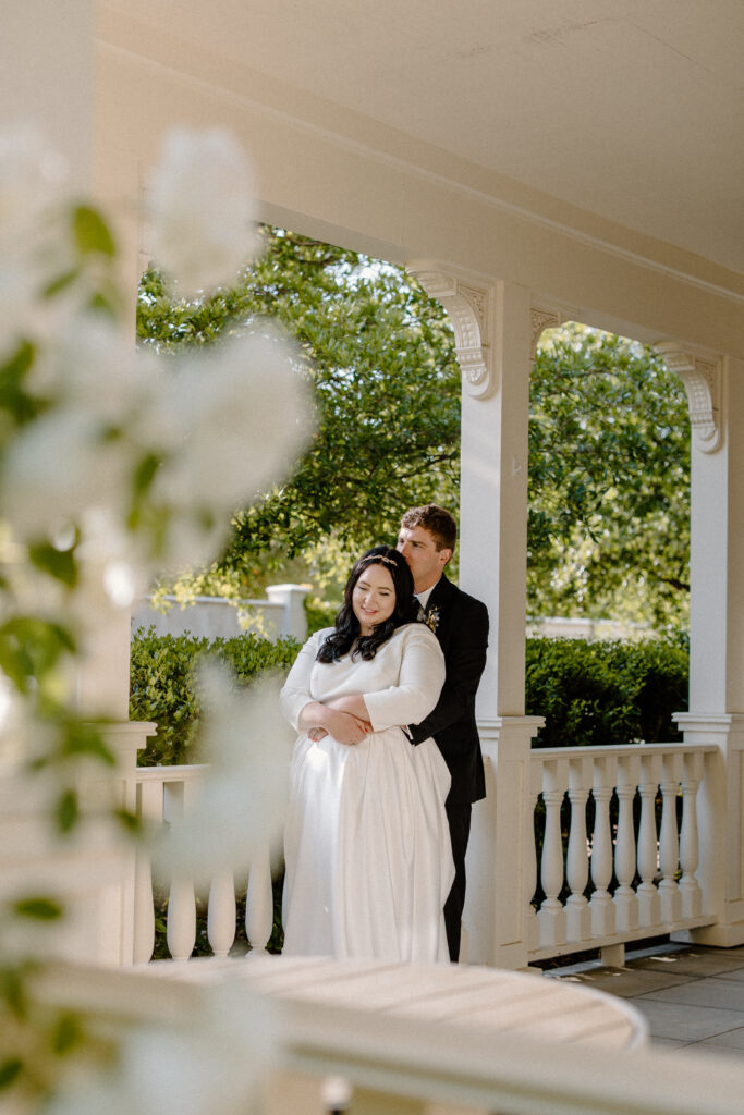 Intimate garden wedding at MacArthur Place in downtown Sonoma, CA