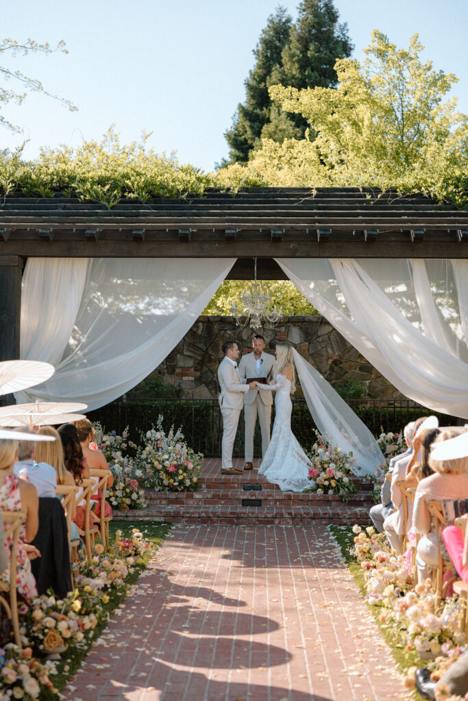 Luxury summer wedding at The Estate Yountville in Napa, CA 