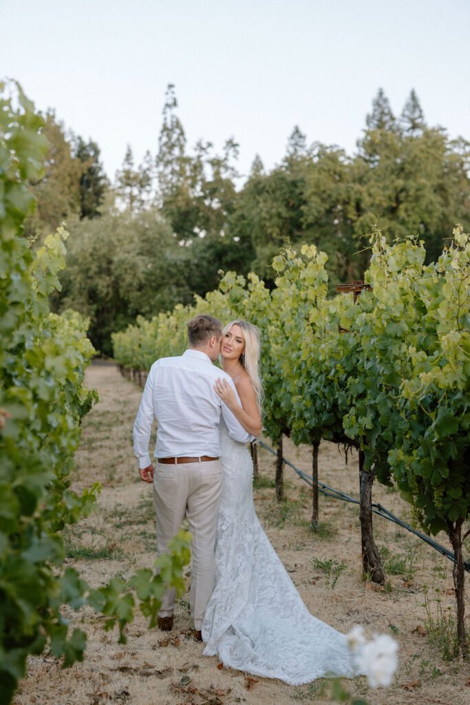 Luxury summer wedding at The Estate Yountville in Napa, CA 