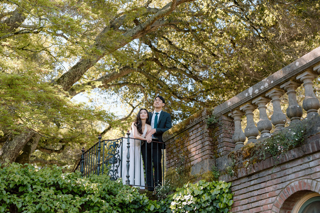 Engagement Session at Filoli Gardens in California | California wedding photographer Katelyn Bradley Photography