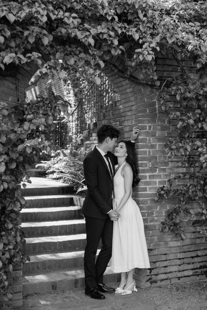 Engagement Session at Filoli Gardens in California | California wedding photographer Katelyn Bradley Photography