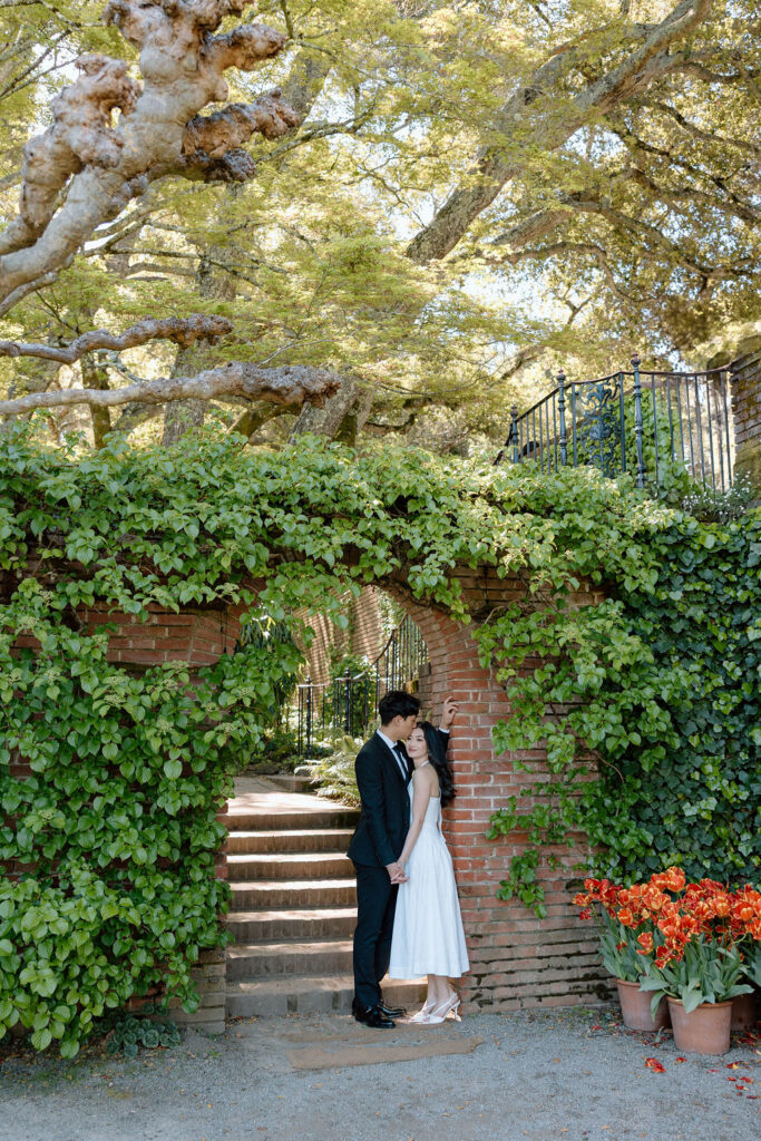 Engagement Session at Filoli Gardens in California | California wedding photographer Katelyn Bradley Photography