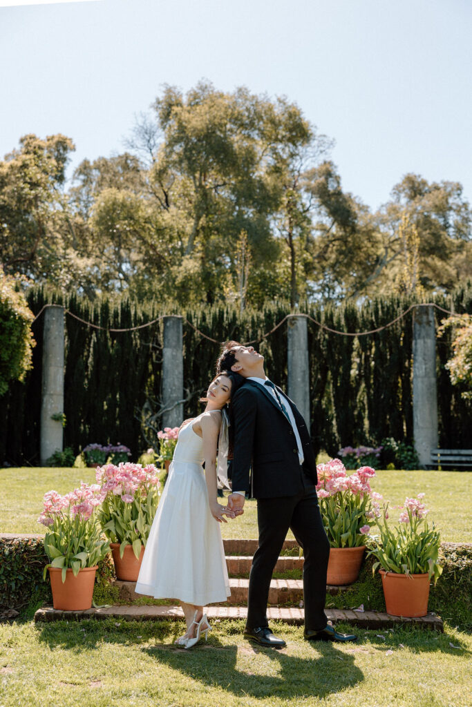 Engagement Session at Filoli Gardens in California | California wedding photographer Katelyn Bradley Photography