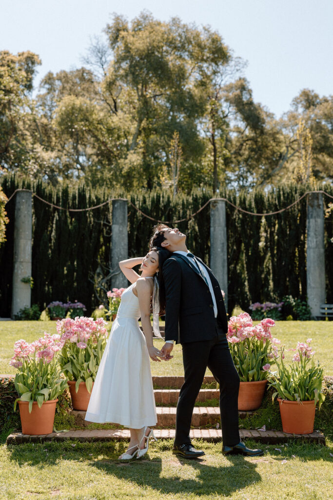 Engagement Session at Filoli Gardens in California | California wedding photographer Katelyn Bradley Photography
