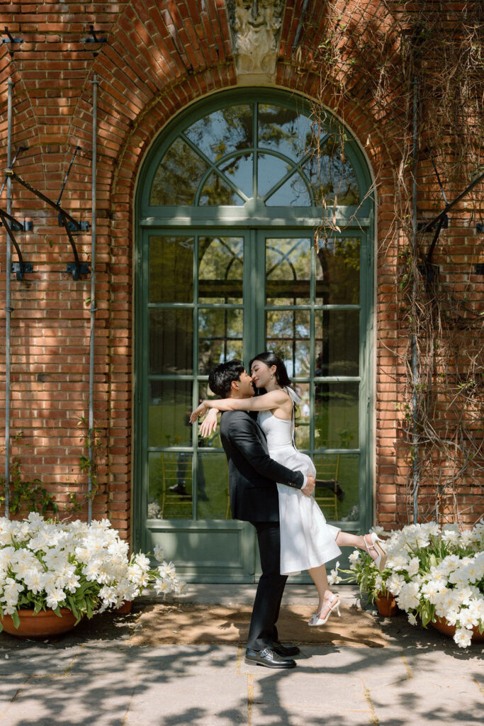 Engagement Session at Filoli Gardens in California | California wedding photographer Katelyn Bradley Photography