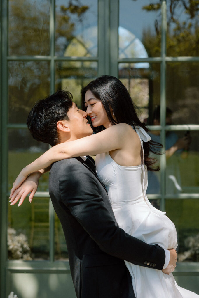 Engagement Session at Filoli Gardens in California | California wedding photographer Katelyn Bradley Photography