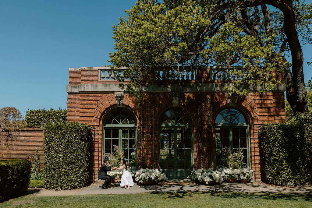 Engagement Session at Filoli Gardens in California | California wedding photographer Katelyn Bradley Photography