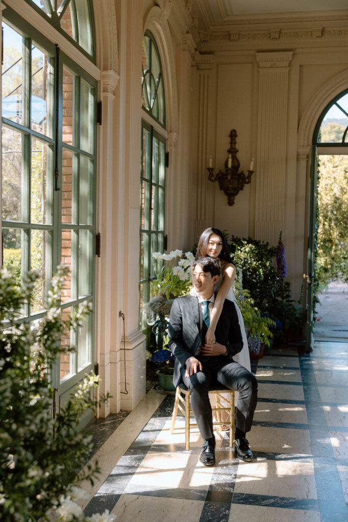 Engagement Session at Filoli Gardens in California | California wedding photographer Katelyn Bradley Photography