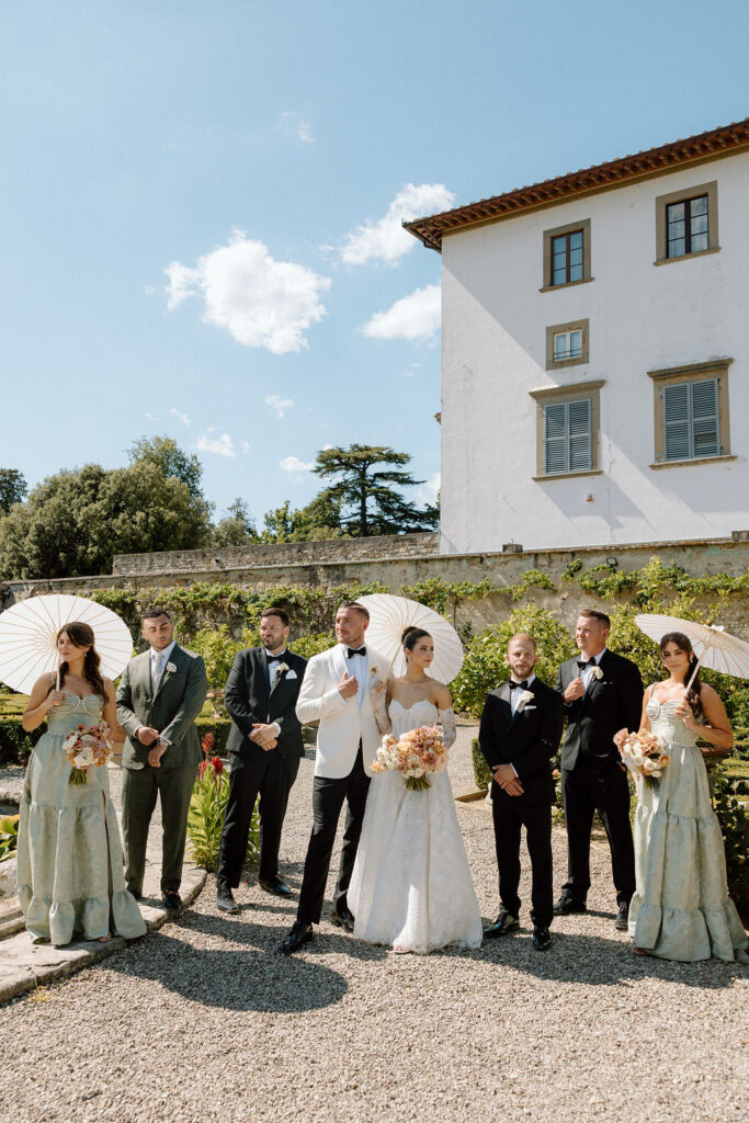 Villa Corsini Wedding, Tuscany, Italy