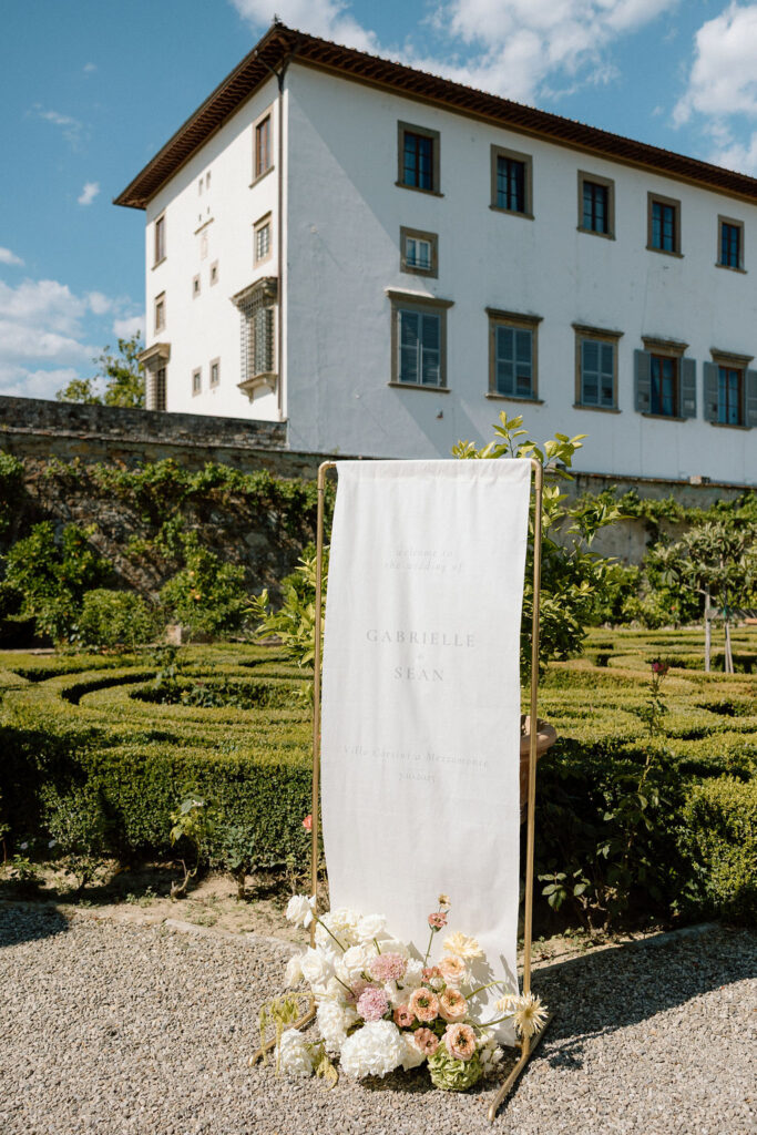 Villa Corsini Wedding, Tuscany, Italy