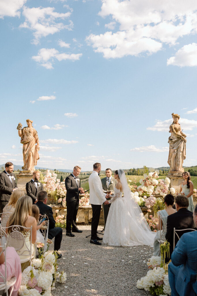 Villa Corsini Wedding, Tuscany, Italy