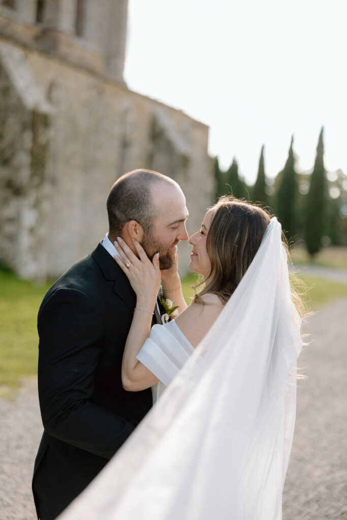 Wedding at San Galgano Abbey in Tuscany