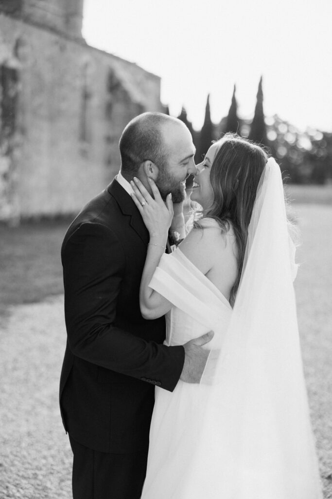 Wedding at San Galgano Abbey in Tuscany
