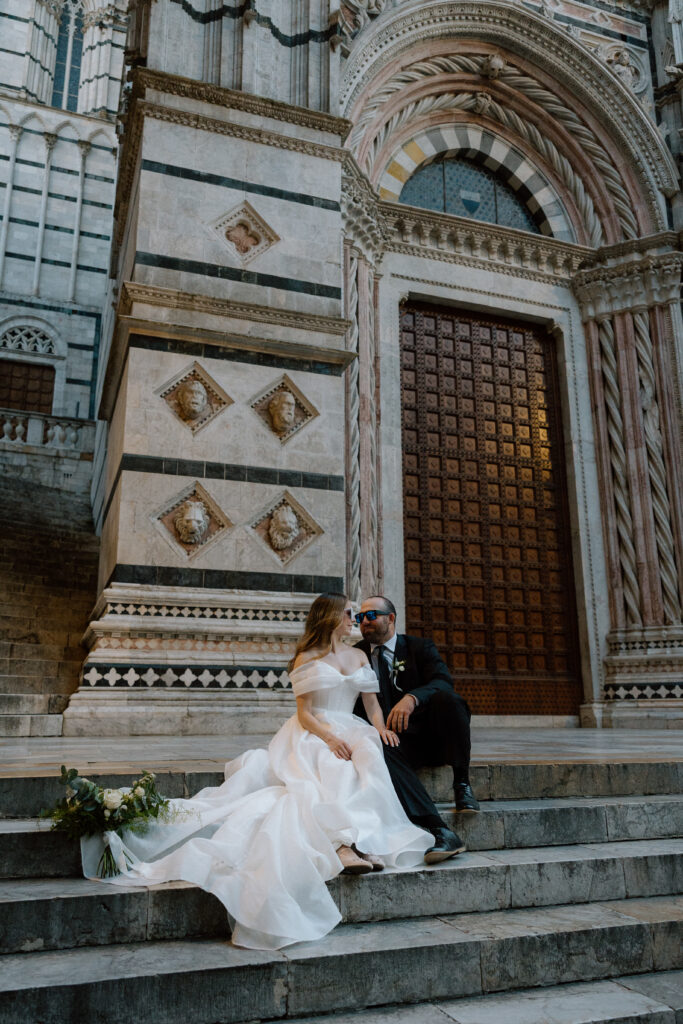 Wedding at San Galgano Abbey in Tuscany