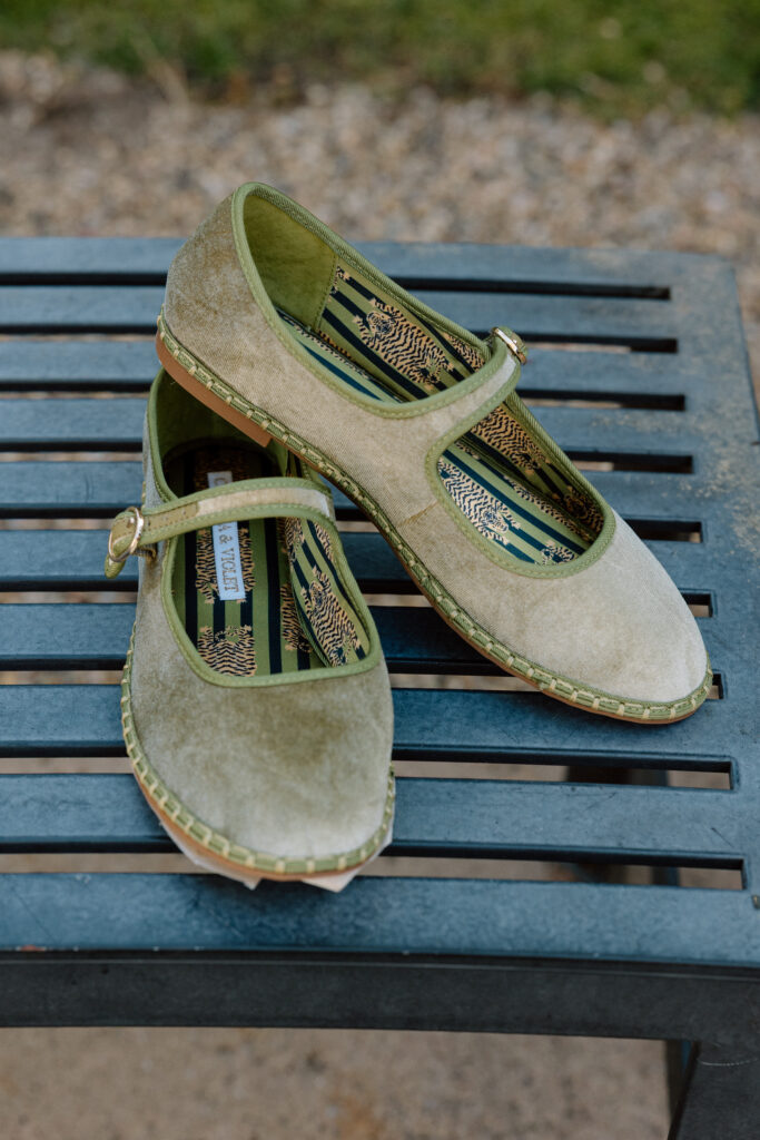 European-inspired wedding stationery and fashion details at Château St. Jean, featuring custom paper goods, vintage designer accessories, and elevated bridal styling in Sonoma Valley.