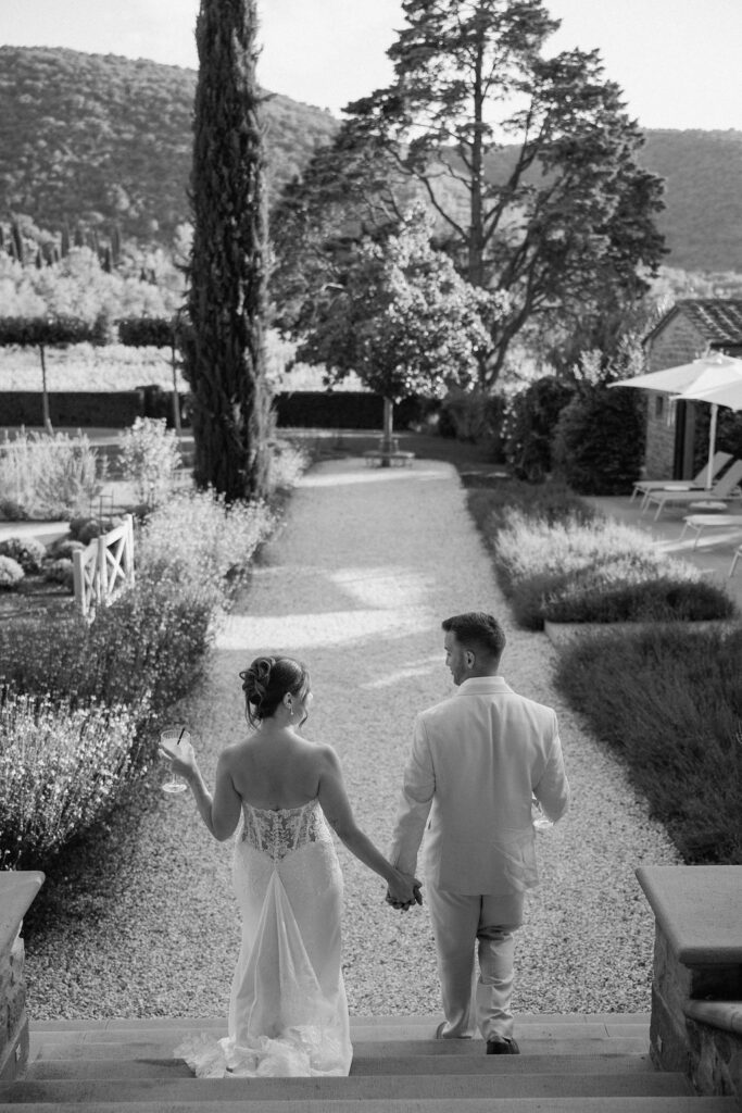 Intimate destination wedding photography at Villa di Piazzano capturing timeless elegance, historic architecture, and heartfelt moments in Tuscany.