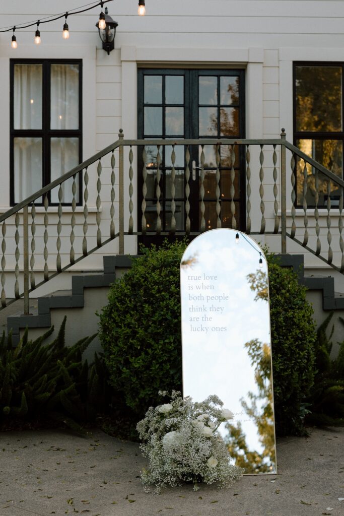 beautifully designed Reception at park winters captured by california wedding photographer