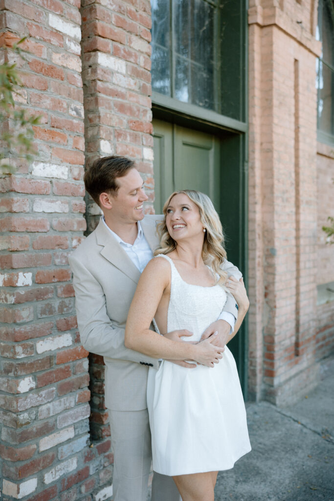 Bride and Groom captured at Preserve in Winters California captured by California wedding photographer for rehearsal dinner at wedding weekend