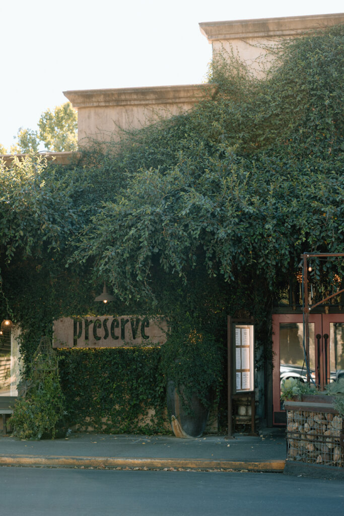 Preserve in Winters California captured by California wedding photographer for rehearsal dinner at wedding weekend