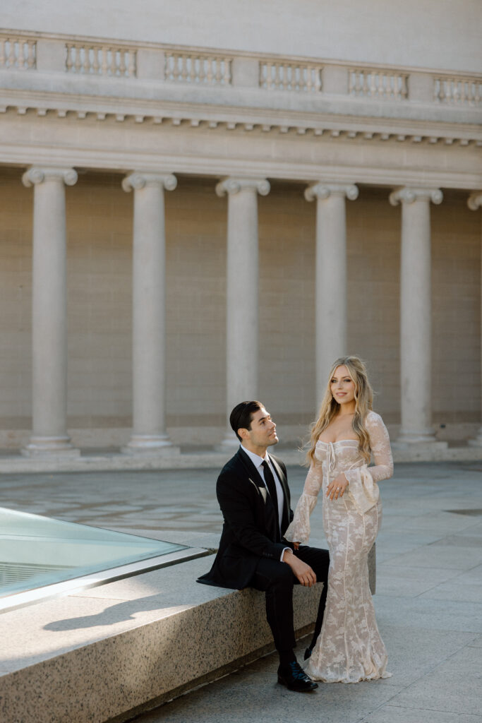Engagement Session in San Francisco at Legion of Honor